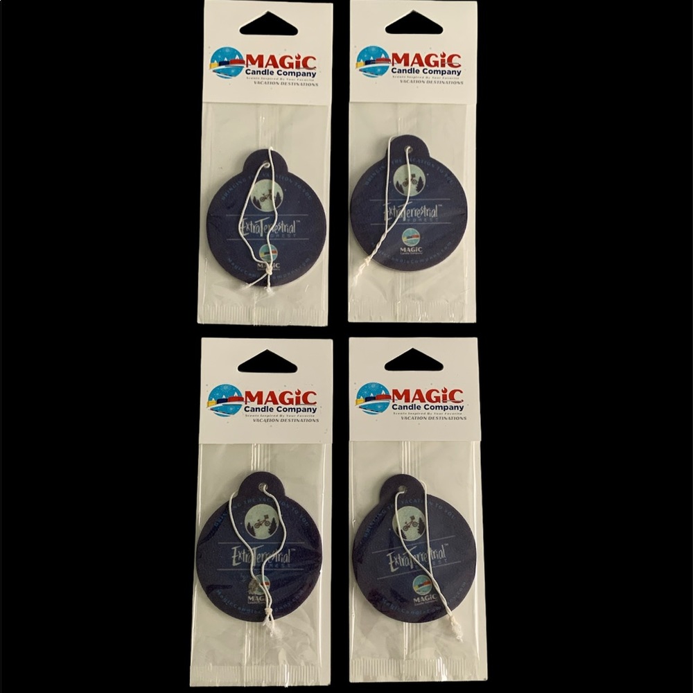 Magic Candle Company Extraterrestrial Forest Air Freshener Lot of 4